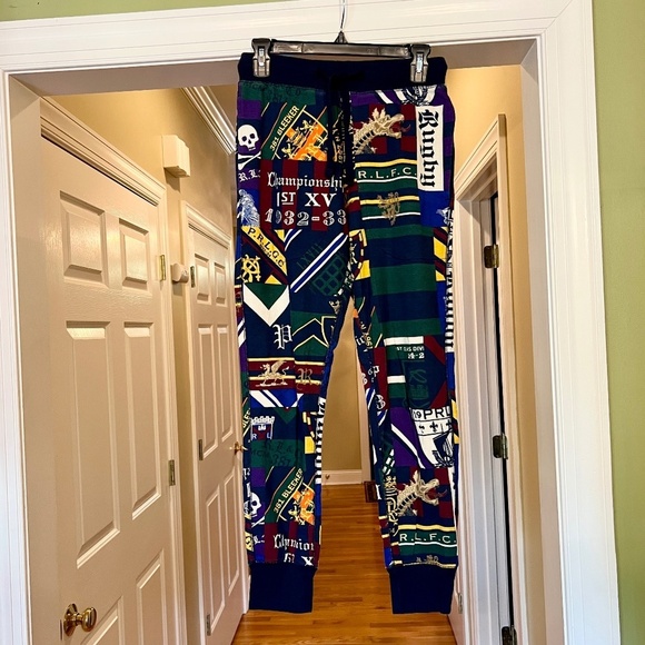 Polo Ralph Lauren Other - EUC Men's Polo Ralph Lauren Printed Waffle Knit Sleep Jogger Pant Size SMALL